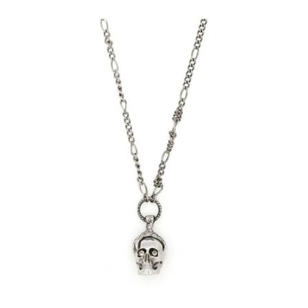 Alexander McQueen Necklaces , Grijs , Heren , Maat: ONE Size Kettingen