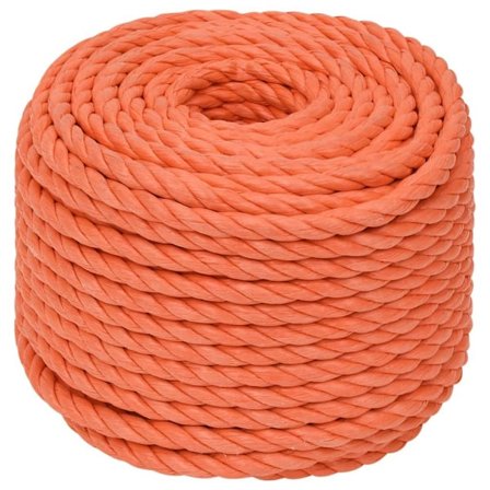 vidaXL Rep orange 10 mm 50 m polypropylen