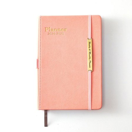Planlægningsbog Agenda Bog PINK