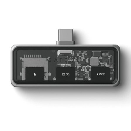 Satechi Mobile XR Hub With microSD USB-C Svart