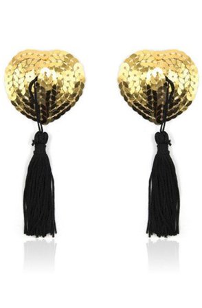 TOYZ4LOVERS Heart Shine Nipples Tassels - Woome.pl