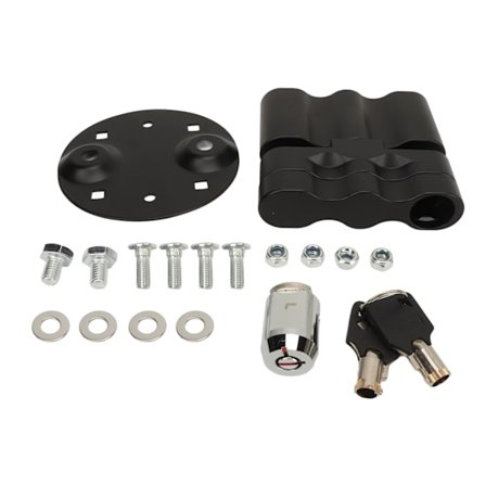 Gasbehållare Pack Mount Lock Bränslebehållare Låsning Pack Mount för RotopaX LOX‐PM Bränsle Pack Förvaringslåda Vattenbehållare