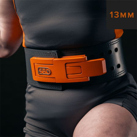 SBD Apparel Forge 13 mm Powerlifting Belt Orange