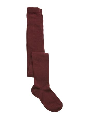Wool/Cotton Tights Socks & Tights Tights Röd Mp Denmark