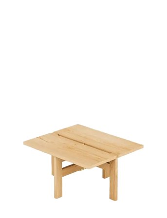 MOEBE Rectangular Coffee Table, 60 Cm, Oak (Fsc Mix Credit) - L:60CM