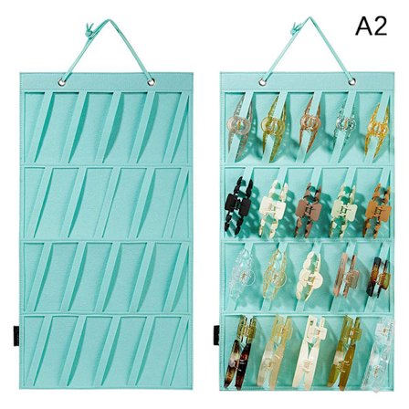 Hair Claw Clips Organizer Pannbandshållare Vägghängande Hårklämma