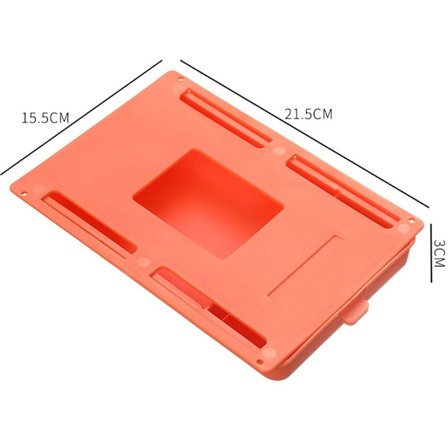 Säilytyslaatikko Itseliimautuva alusta ORANSSI 16cm