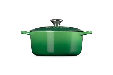 LE CREUSET Støpejernsgryte Rund 4,2l Signature Bamboo Green