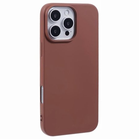 X-LEVEL Skal för iPhone 16 Pro Max Mjuk TPU Anti-Repa Fiberfoder Telefonskydd - Titanium Gold