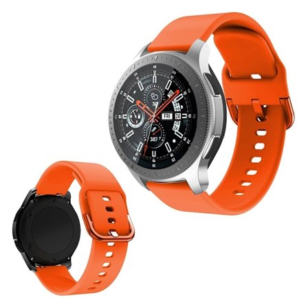 Samsung Galaxy Watch (46mm) klockarmband i silikon - Orange