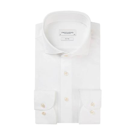 Profuomo Shirts , Wit , Heren , Maat: XL
