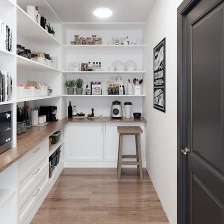 *Rund LED loftslampe 8 W 270mm, Varm hvid, 1 enhed*