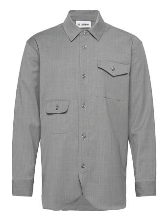 Army Shirt Overshirts Grå HAN Kjøbenhavn