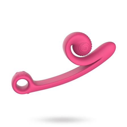 SNAIL VIBE CURVE VIBRATOR - PINK - Vuxen.dk: For hende