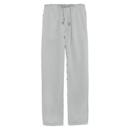 Herr Linne-look Baggy Byxor Elastisk Midja Casual Strand Yoga Byxor