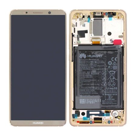 Huawei Mate 10 Pro Skärm med LCD Display + Batteri Original - Brun