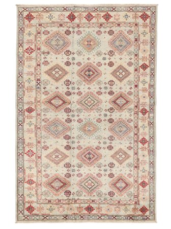 Orientalischer Kazak Ariana Teppich 168X257 Beige/Braun Wolle, Afghanistan