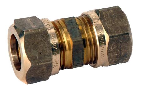 Vatette FG0310603 Klemringskobling lige, reduceret 16 x 10 mm, Installation