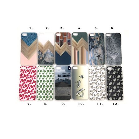 Skal med motiv iPhone 7/8