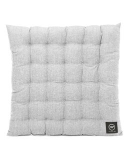 Istuintyyny yksivärinen vettähylkivä pinta Vera Harmaa