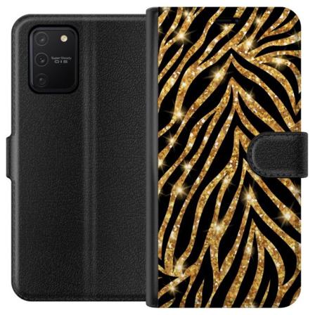 Samsung Galaxy S10 Lite Lommeboketui Gull & Glitter