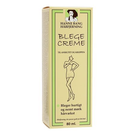 Hanne Bang Blegecreme 2x40 ml, Skincare, Hårfjerning, Hårfjerningscreme