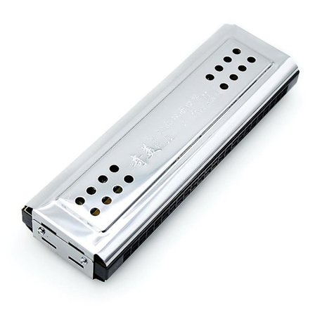 Dobbeltsidig munnspillinstrument 24 hull nøkkel av C G