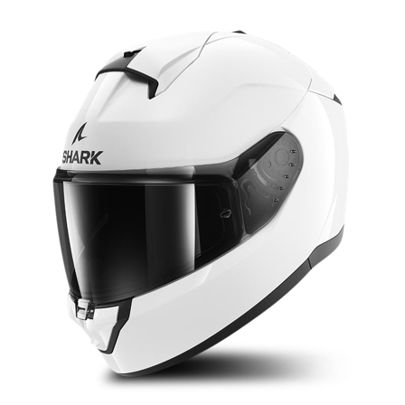 Integralhelm Shark Ridill 2 Blank Weiß/Azur S