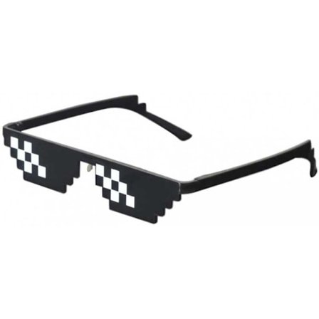 Thug Life Glasses Pixelated Mosaic (12 pikseliä)