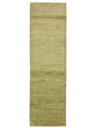 Orientalischer Gabbeh Teppich 81X226 Läufer Dunkelgelb (Wolle, )