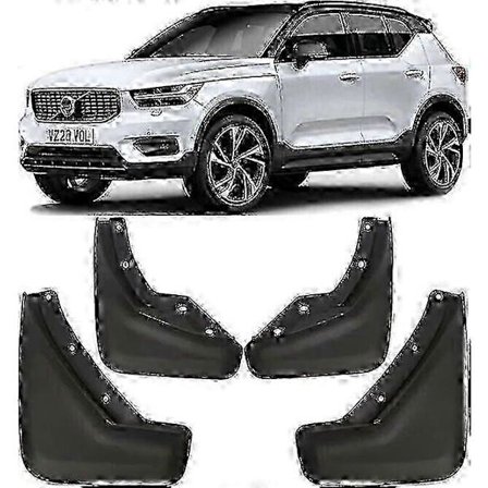 Roiskeläpät Volvo XC40 2018-2025 - Täysi sarja lokasuojien suojausta