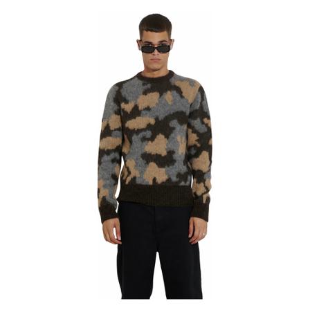 Drykorn, Vincent 1104 Jumper Bruin, Heren, Maat:L