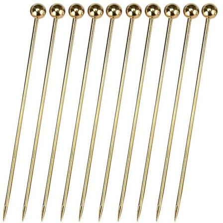 5 Bitar Mini Rostfritt Stål Dessert Stick Fruktgaffel
