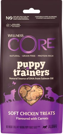 CORE Protein Bites Puppy Trainers makupalat pennuille, 170g