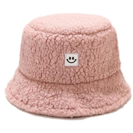 Hink med ko-mönster, varm vinterhatt, fiskarhatt för kvinnor, män, fluffiga presenter till kvinnor och flickor