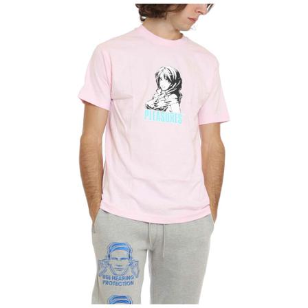 Pleasures Tee Pink, Herre T-shirts