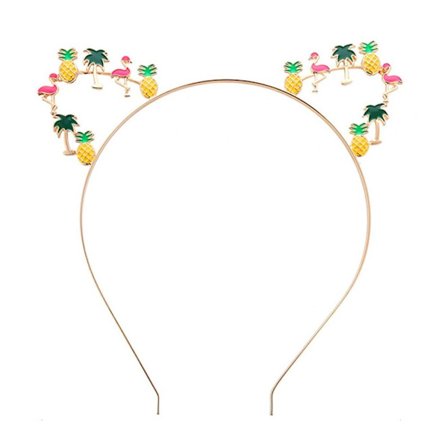 Katteører Pandebånd Rhinestone Katte Pandebånd ANANAS DESIGN