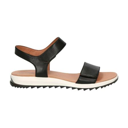 Caprice, Flat Sandals Czarny, Kobieta, Rozmiar: 37 EU
