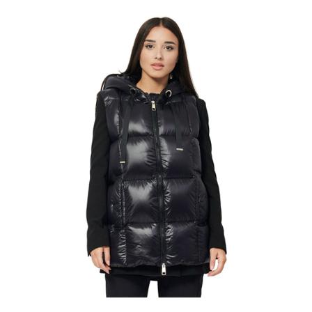 Hugo Boss, Vest Jacket Czarny, Kobieta, Rozmiar: 2XS