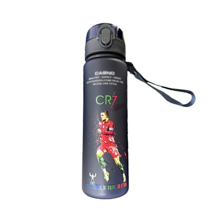 Ronaldo Vattenflaska Premium Protein Shaker Blender Sportflaska BPA-fri Vattenflaska V4j-FF-