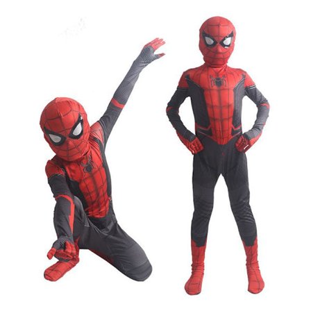 Spider-Man klassisk kostyme for barn. Passer til karneval, Halloween, jubileum, bursdagsfest osv.