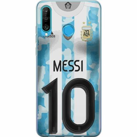 Huawei P30 Lite Genomskinligt Skal Lionel Andrés Messi