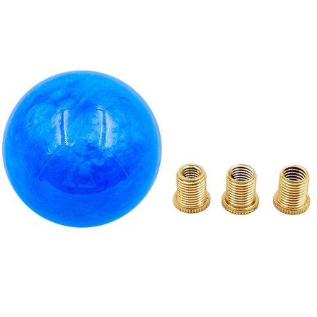 Bil Gear Skift Knop Skifter Håndtag Hoved BLÅ