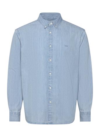 Authentic Button Down Andre Li Tops Shirts Denim Shirts Blue LEVI ́S Men