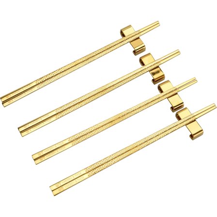 Vargen & thor Spisepinde 4 par, messing | KitchenOne