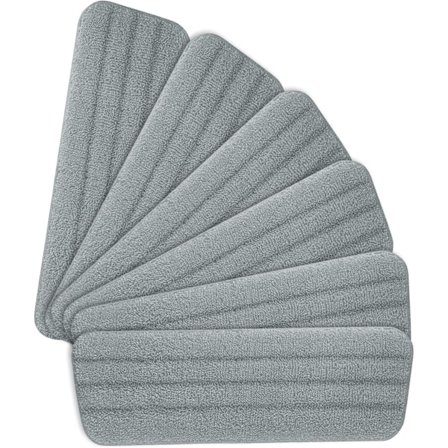 6 st Mop Pads Ersättning, Mikrofiber Spray Mop Pads för Spray