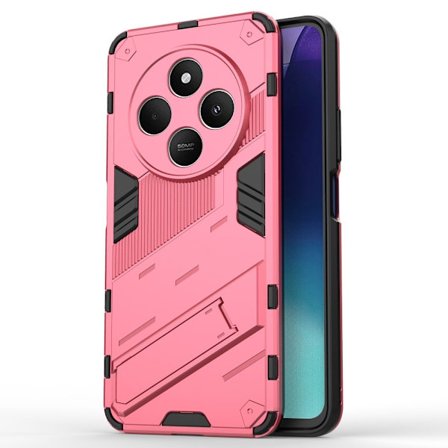 SKALO Xiaomi Redmi 14C Armor Hybrid Skal - Rosa