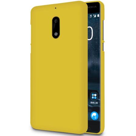 Ultra Tunnt Skal Till För Nokia 6 Enfärgat Ultra-slim Mjukt Sili Citron Gul