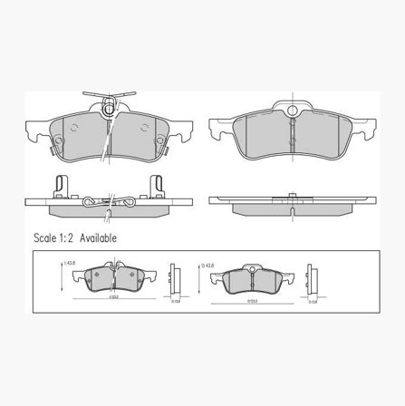 Bromsbelägg - Biltema