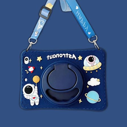 För IPad 9 8 7:e Generationen Barnfodral för IPad Air 2 3 4 5 10.9 2022 Mini 6 Pro 11 Sött Tecknad Silikon Tablet Skyddsfodral